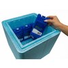 Epe Usa Insulated Cold Shipping Box with Foam Cooler 16.375inx 16.375in x 16in Inside Dimensions BLUECOOLER-15"